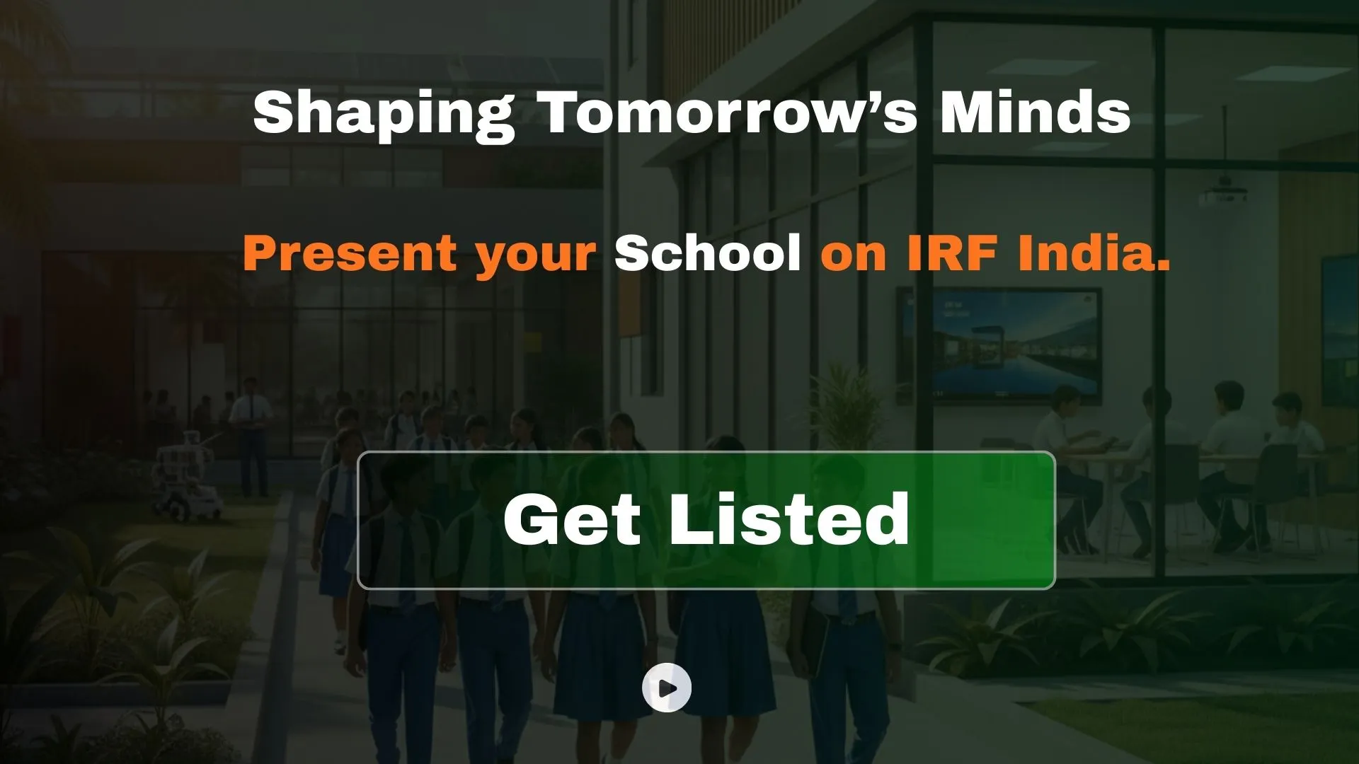 IRF INDIA - School Ranking Survey 2026